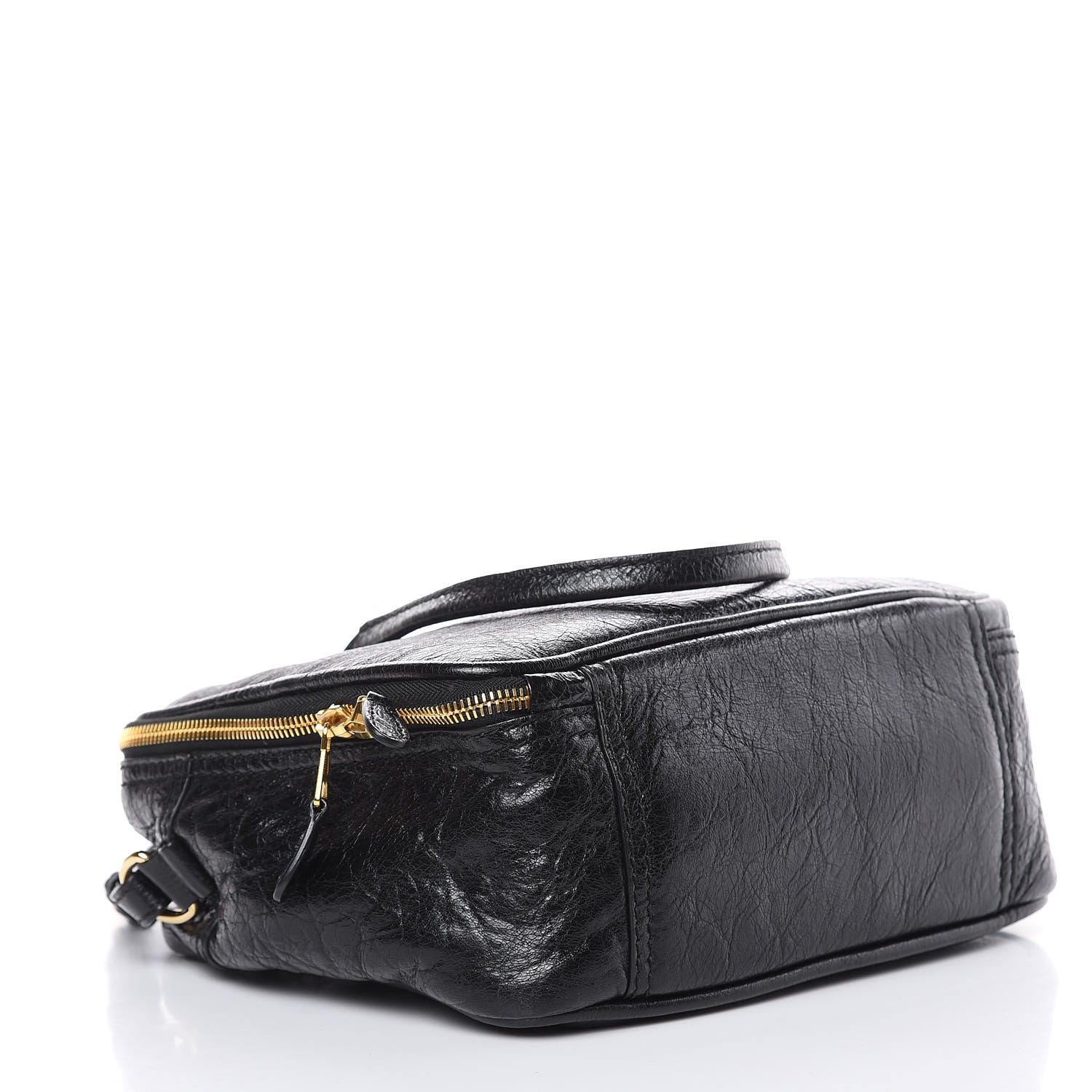 Balenciaga Agneau S Blanket Square Tote Black 4 of 8