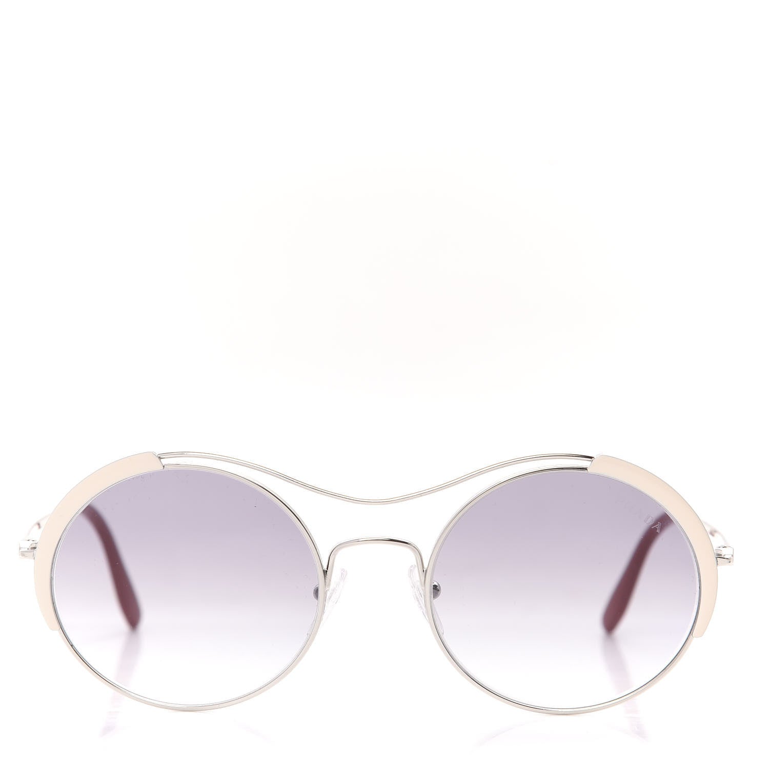 Prada Round Sunglasses SPR 55V Purple 2 of 7