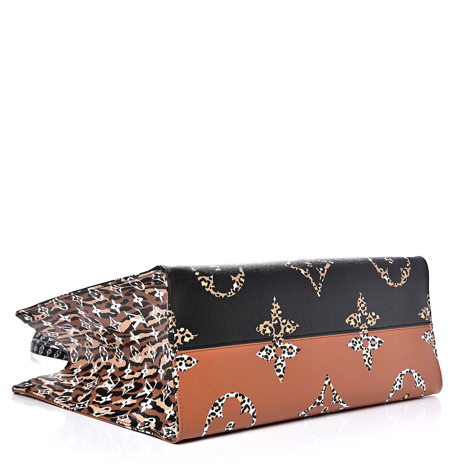 Louis Vuitton Monogram Giant Jungle Onthego GM Black 3 of 8