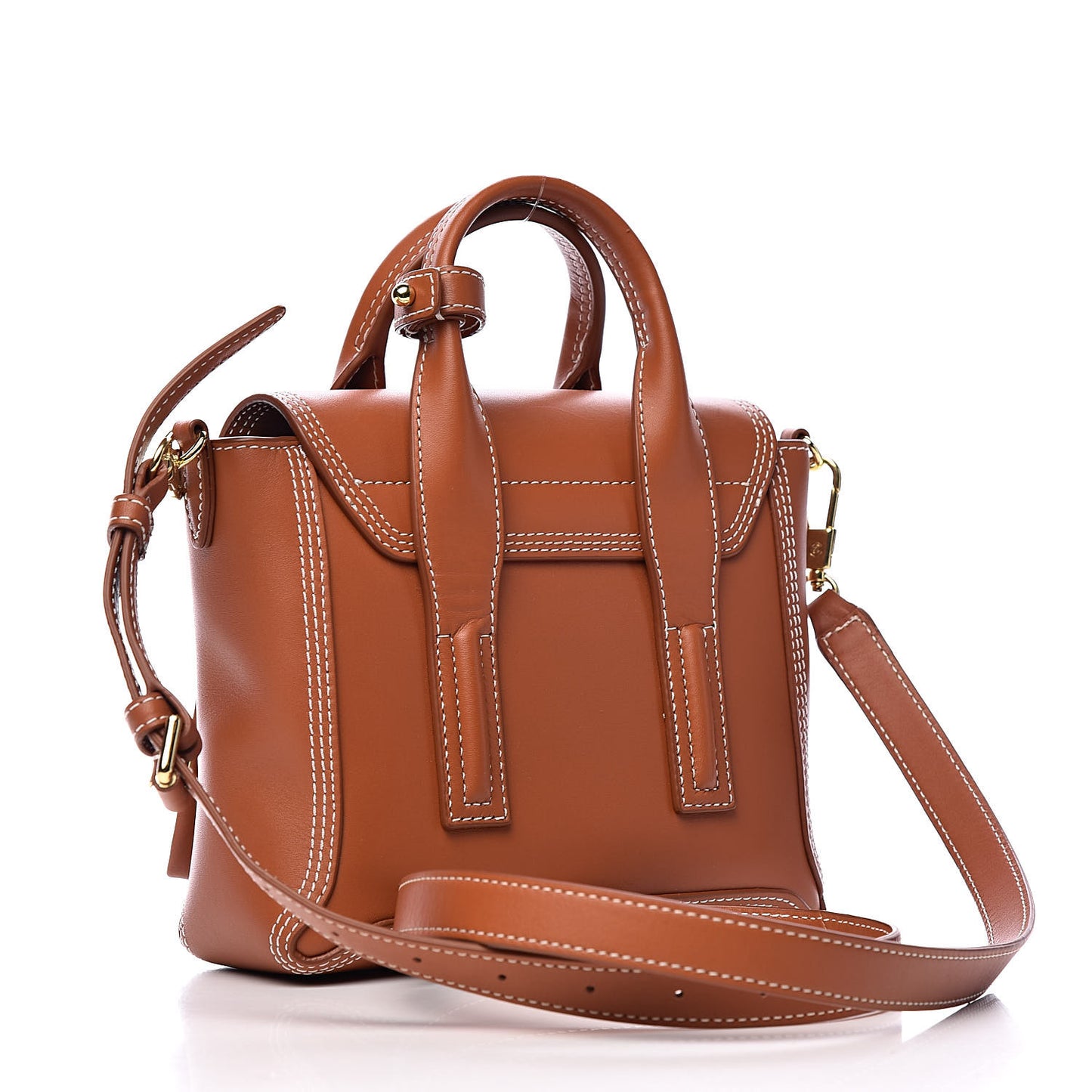 3.1 Calfskin Mini Pashli Satchel Brown