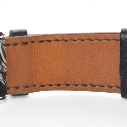 Hermes Barenia Equateur Tatouage 38mm Apple Watch Single Tour Band Black 4 of 5