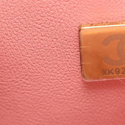 Chanel Caviar Quilted Medium Double Flap Pink 7 of 11