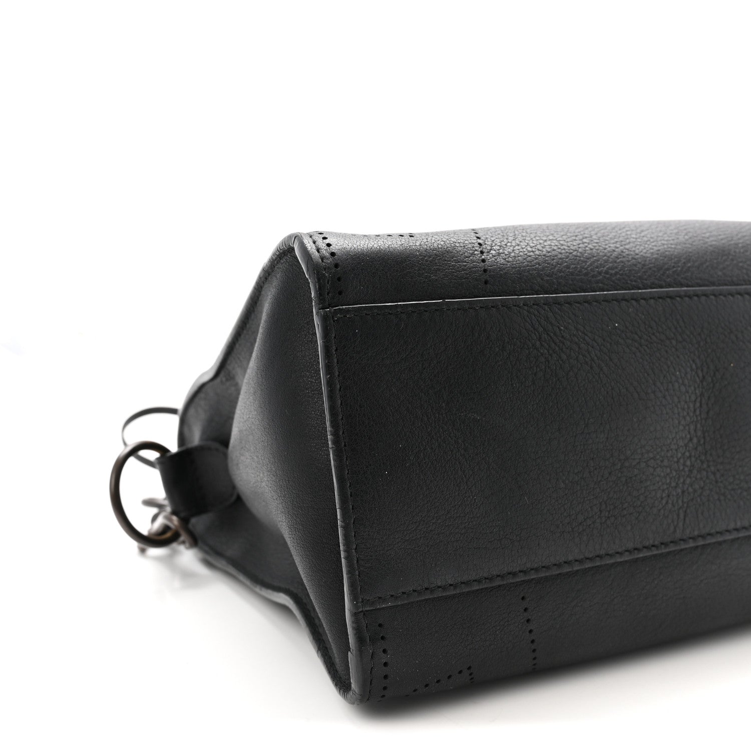 Balenciaga Veau Soyeux Perforated Blackout Hardware S City Black 9 of 10