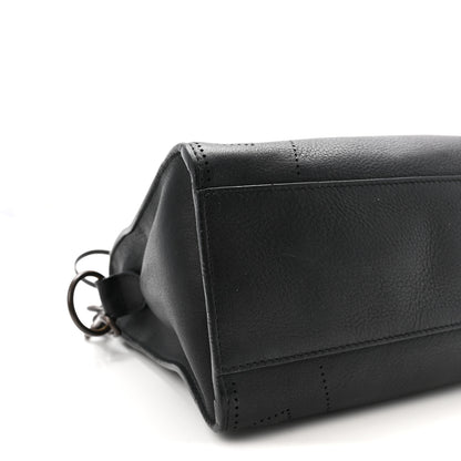 Balenciaga Veau Soyeux Perforated Blackout Hardware S City Black 9 of 10