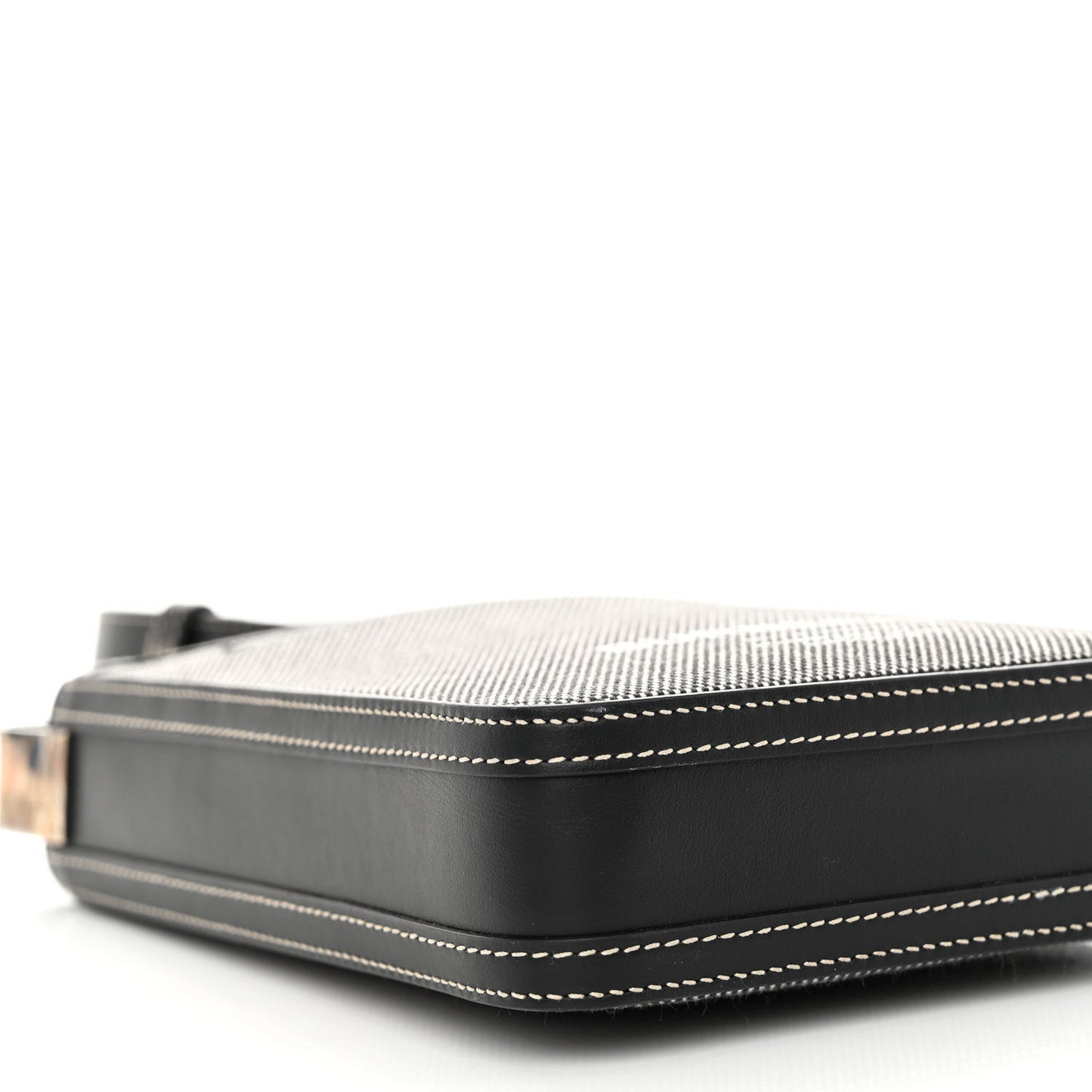 Canvas Horseferry Print Olympia Crossbody Black