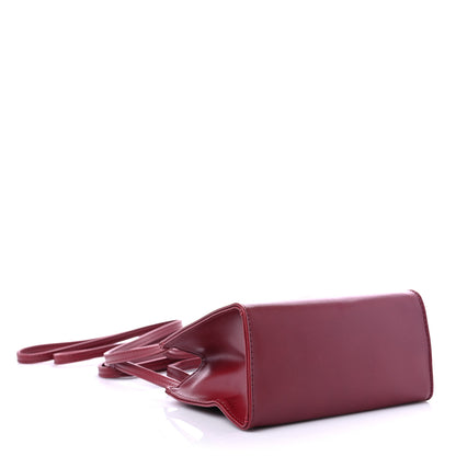 Telfar Vegan Leather Small Shopping Bag Oxblood 4 of 8