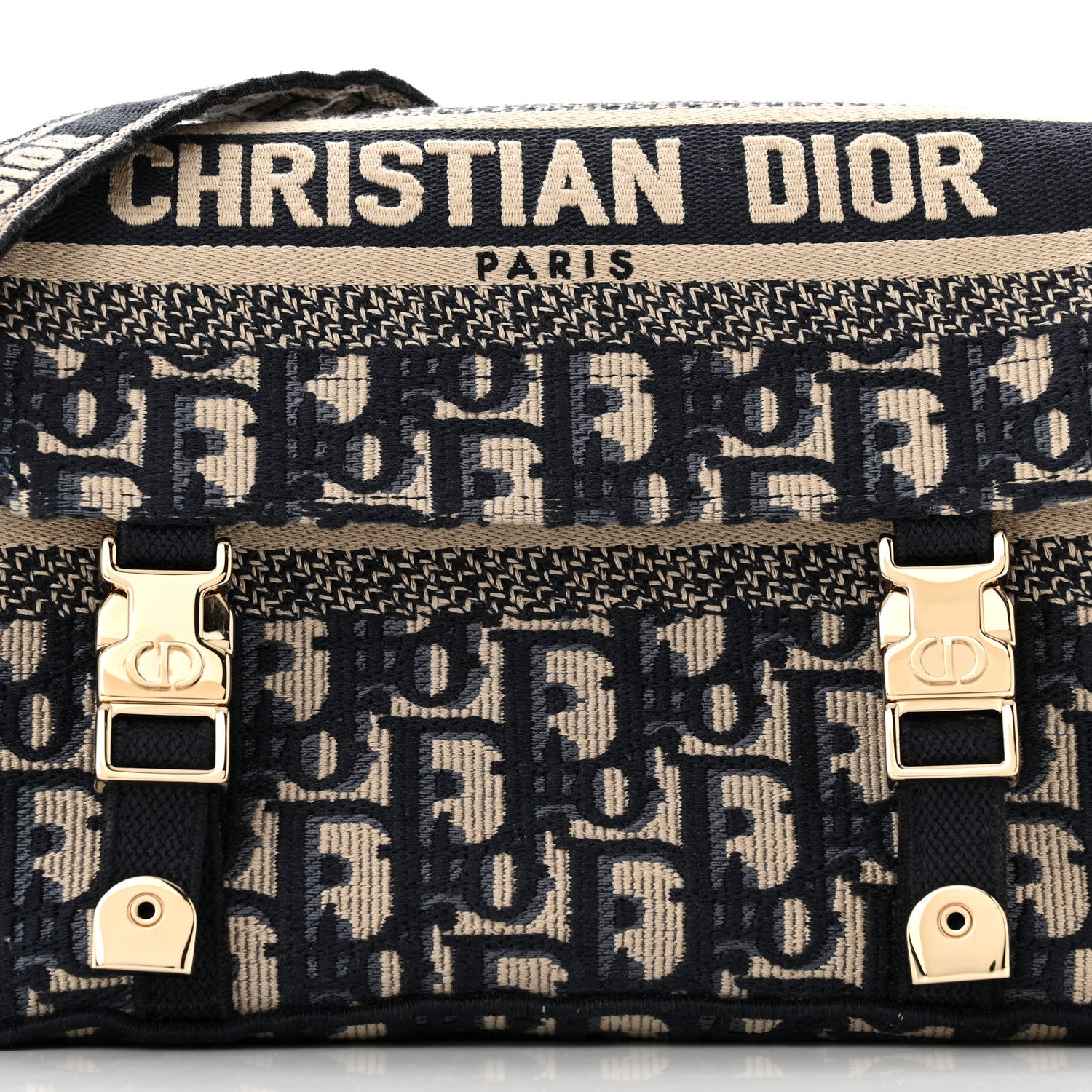 Christian Dior Oblique Small Diorcamp Messenger Blue 8 of 11