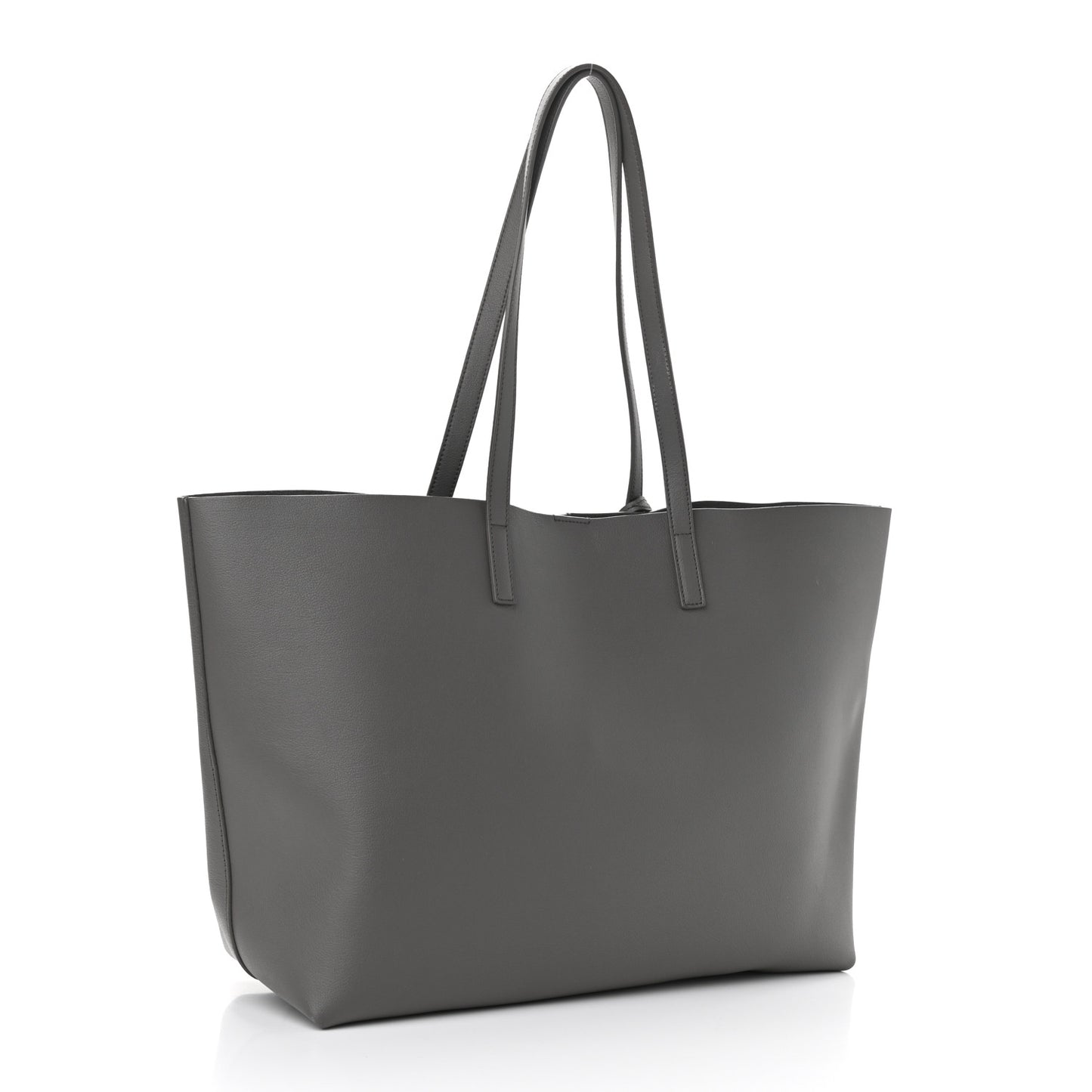 Calfskin Large Shopping Tote Fog