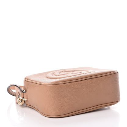 Gucci Pebbled Calfskin Small Soho Disco Bag Camelia 4 of 12