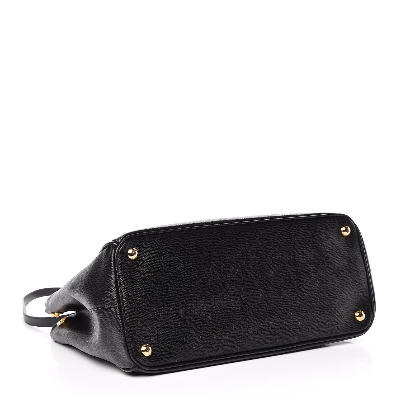 Prada Saffiano Medium Galleria Double Zip Tote Black 4 of 13