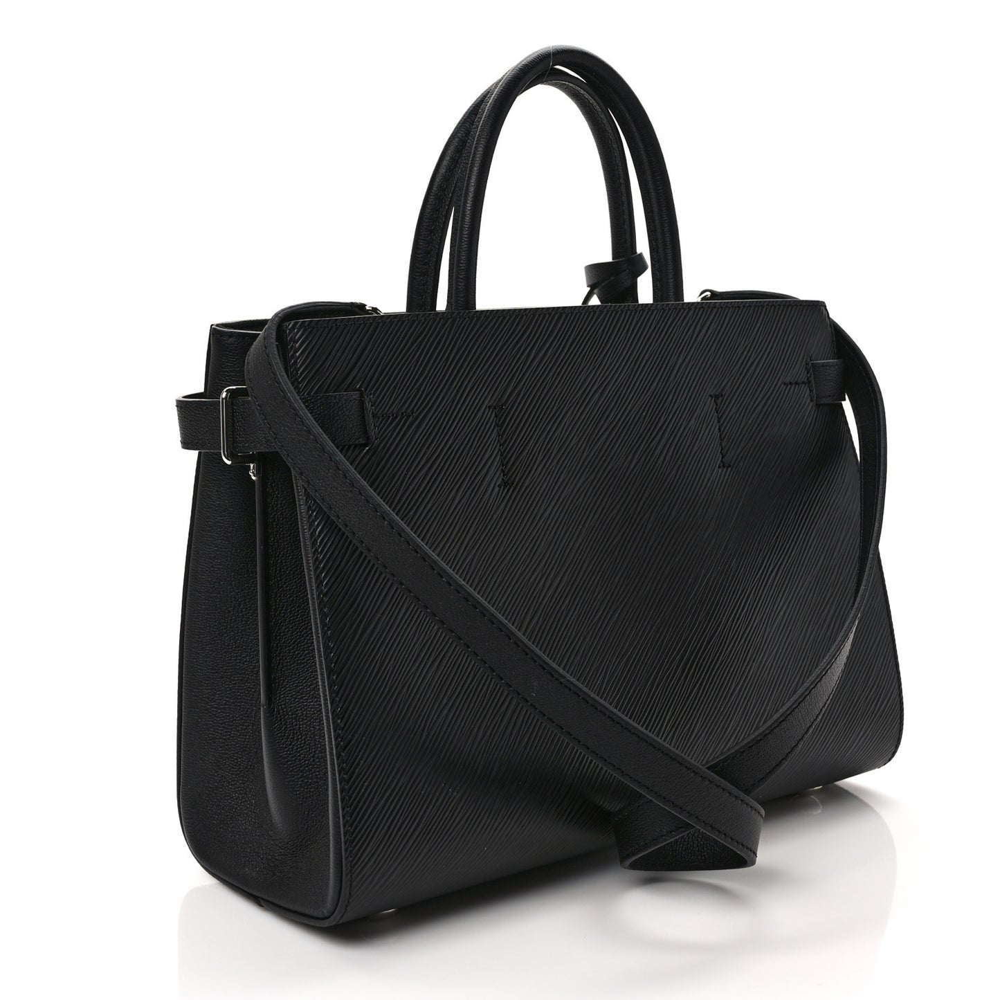 Epi Twist Tote Black