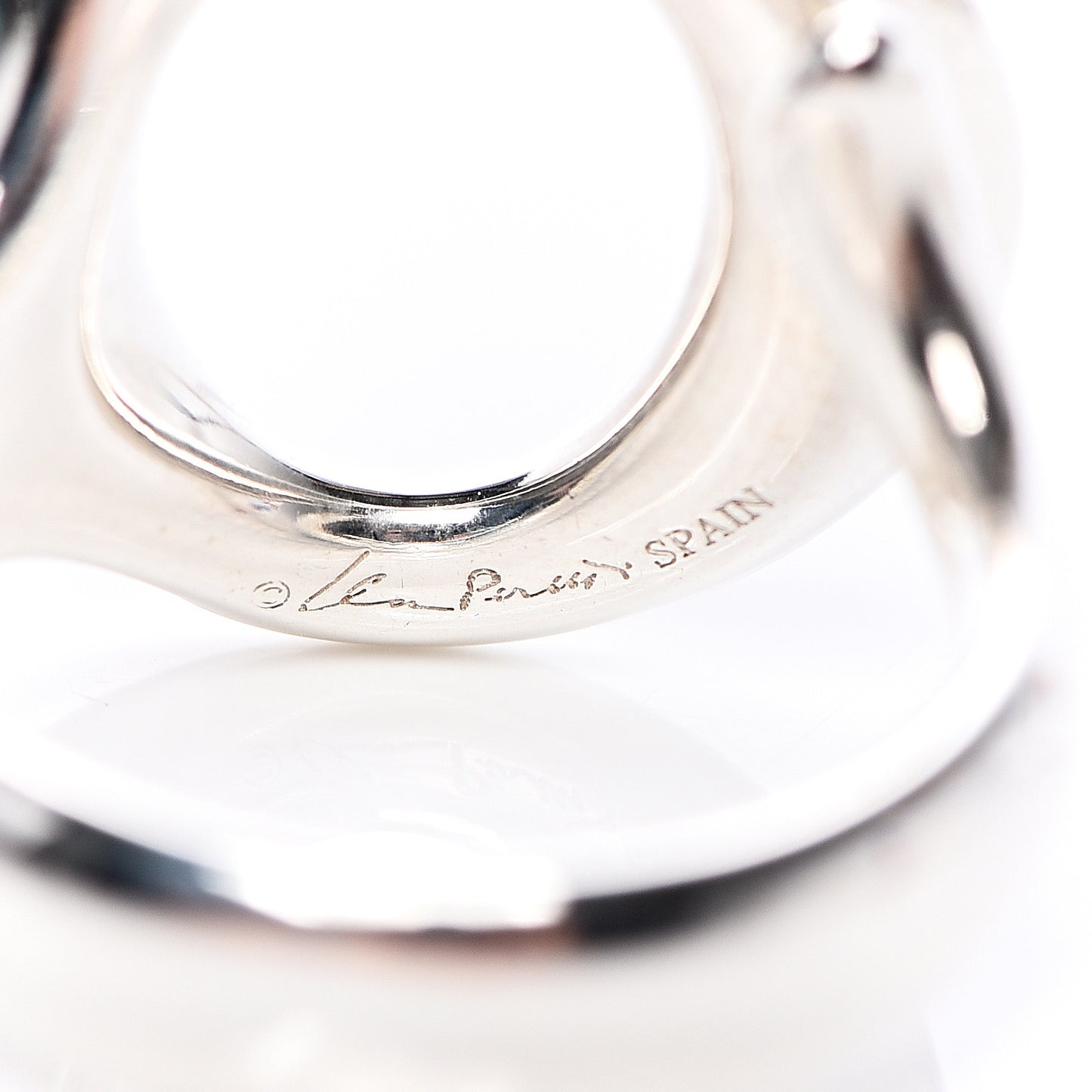 Sterling Silver Elsa Peretti Sevillana Ring 50 5.25