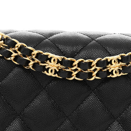 Chanel Caviar Quilted Coco First Flap Black 8 of 11