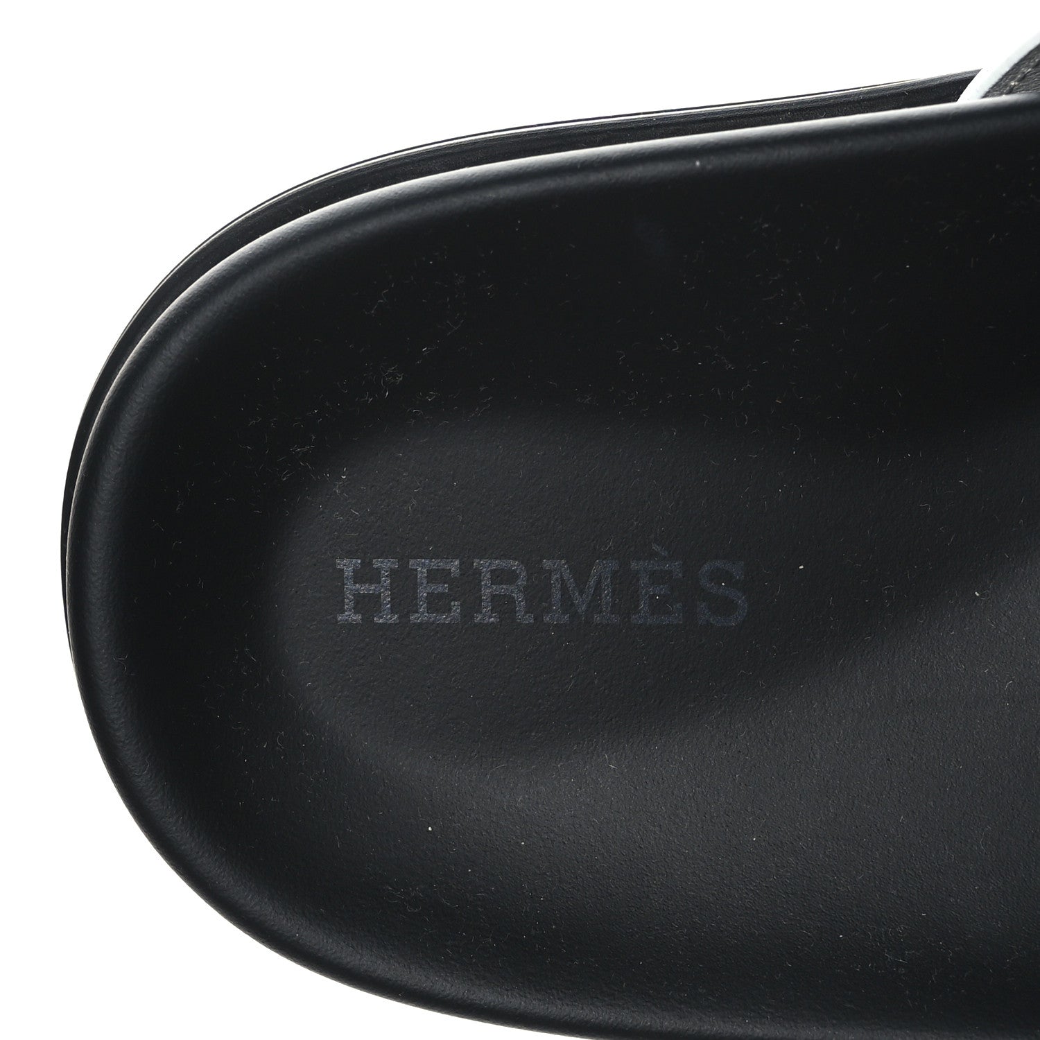 Hermes Calfskin Womens Chypre Sandals 39 White 7 of 8