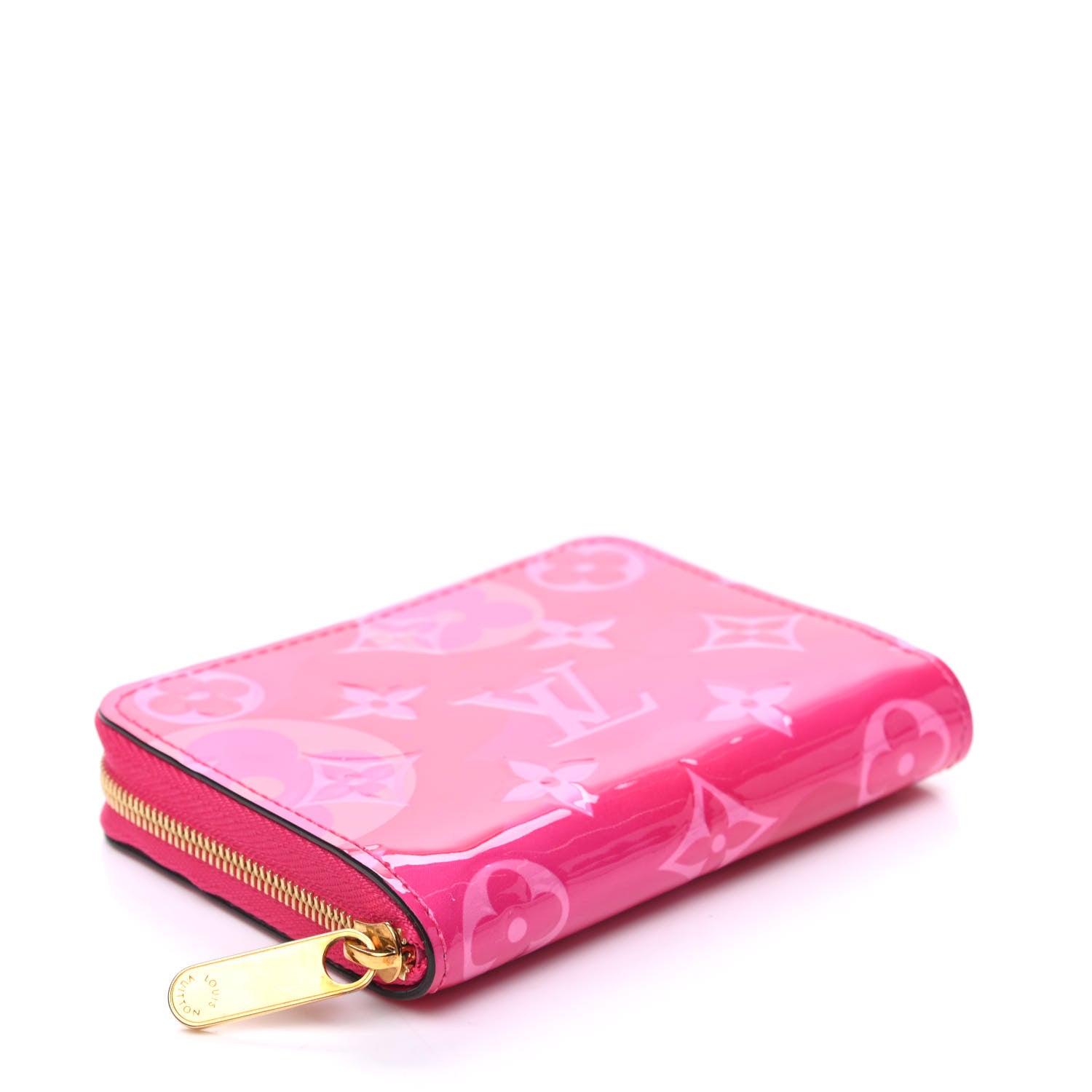 Louis Vuitton Vernis Valentine Zippy Coin Purse Fuchsia 4 of 9