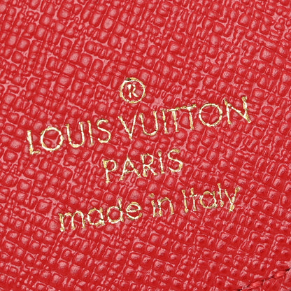 Louis Vuitton Denim Damier Monogram Patchwork Bag Charm Key Holder 3 of 4