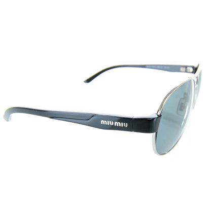 Miu Miu Aviator Sunglasses Black 1 of 7
