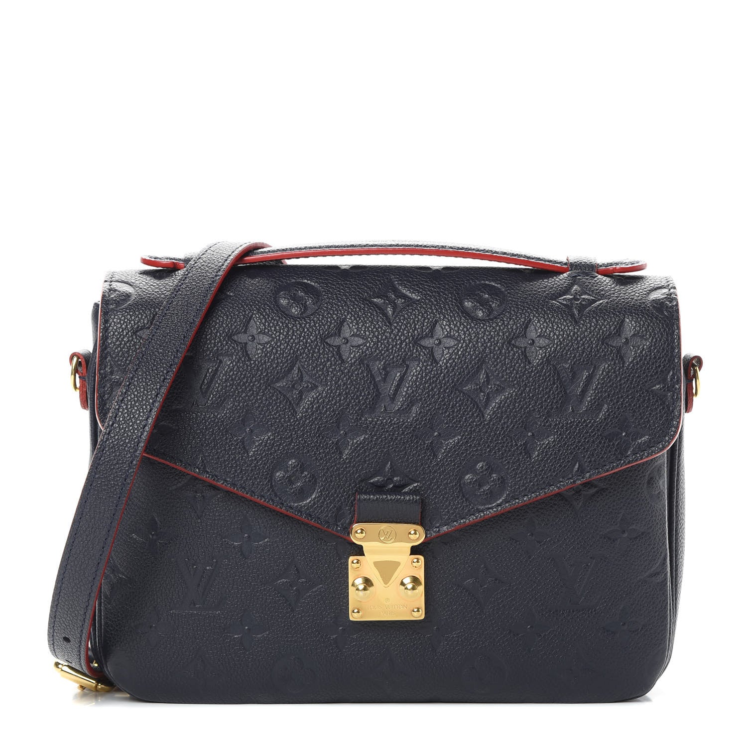 Louis Vuitton Empreinte Pochette Metis Marine Rouge 1 of 15
