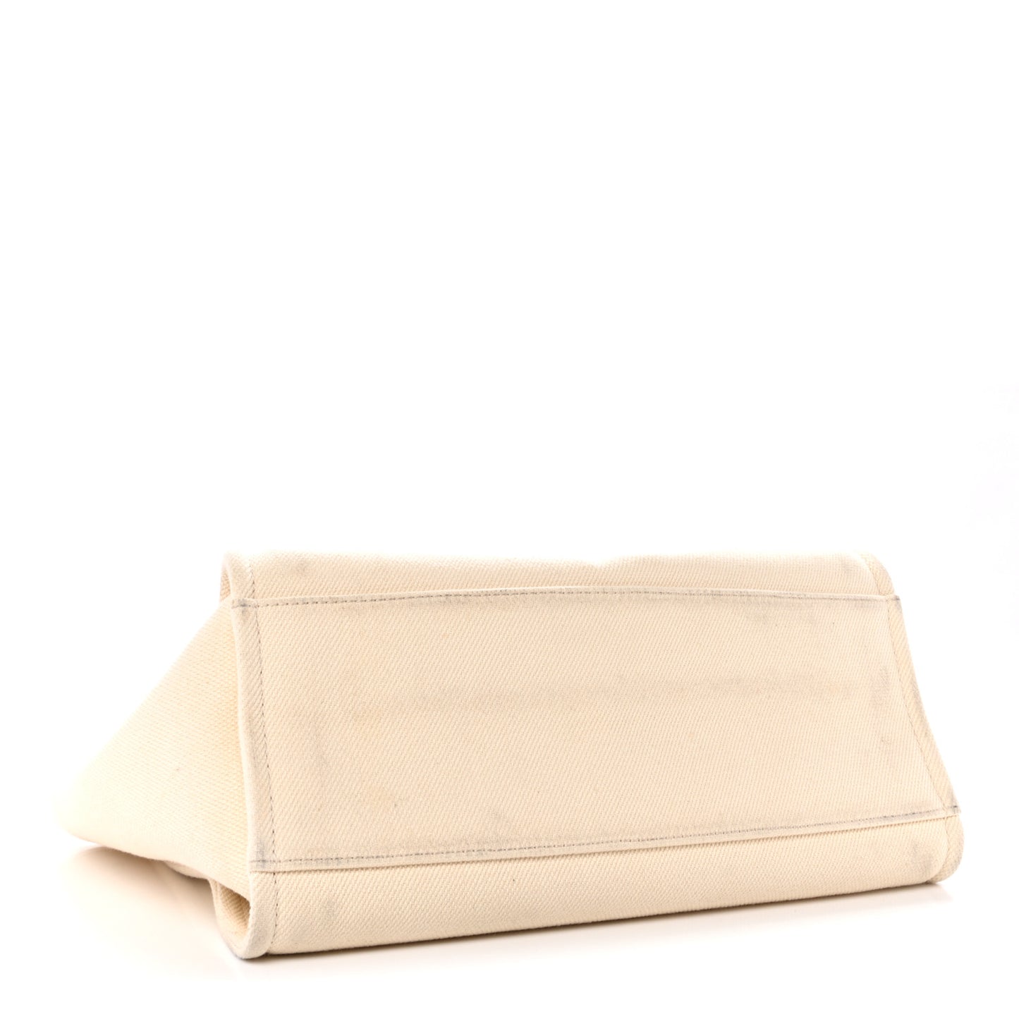 Canvas Pearl Medium Deauville Tote Ecru Beige