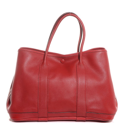Hermes Swift Tohu Bohu Twilly Garden Party TPM Tote Vermillion 1 of 8