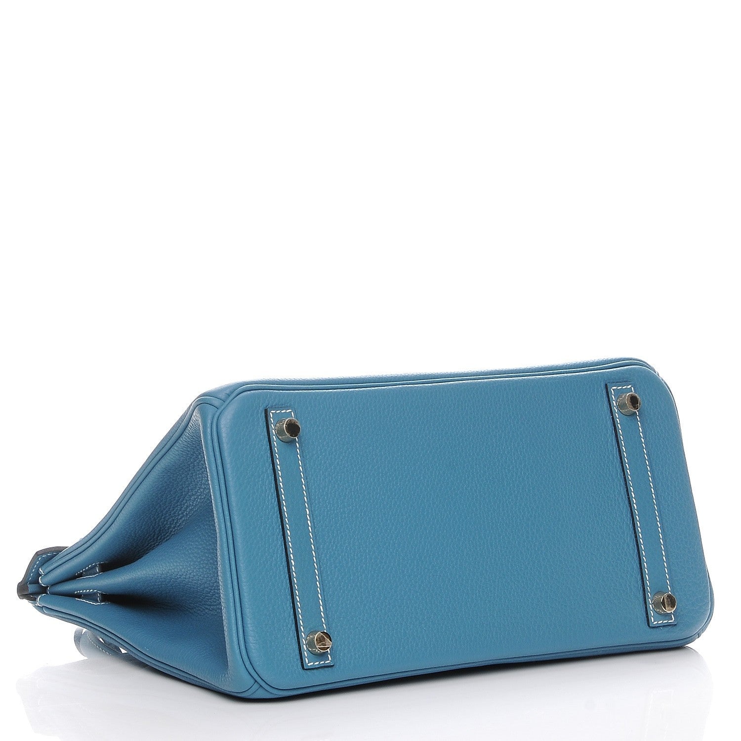 Hermes Togo Birkin 30 Blue Jean 4 of 23