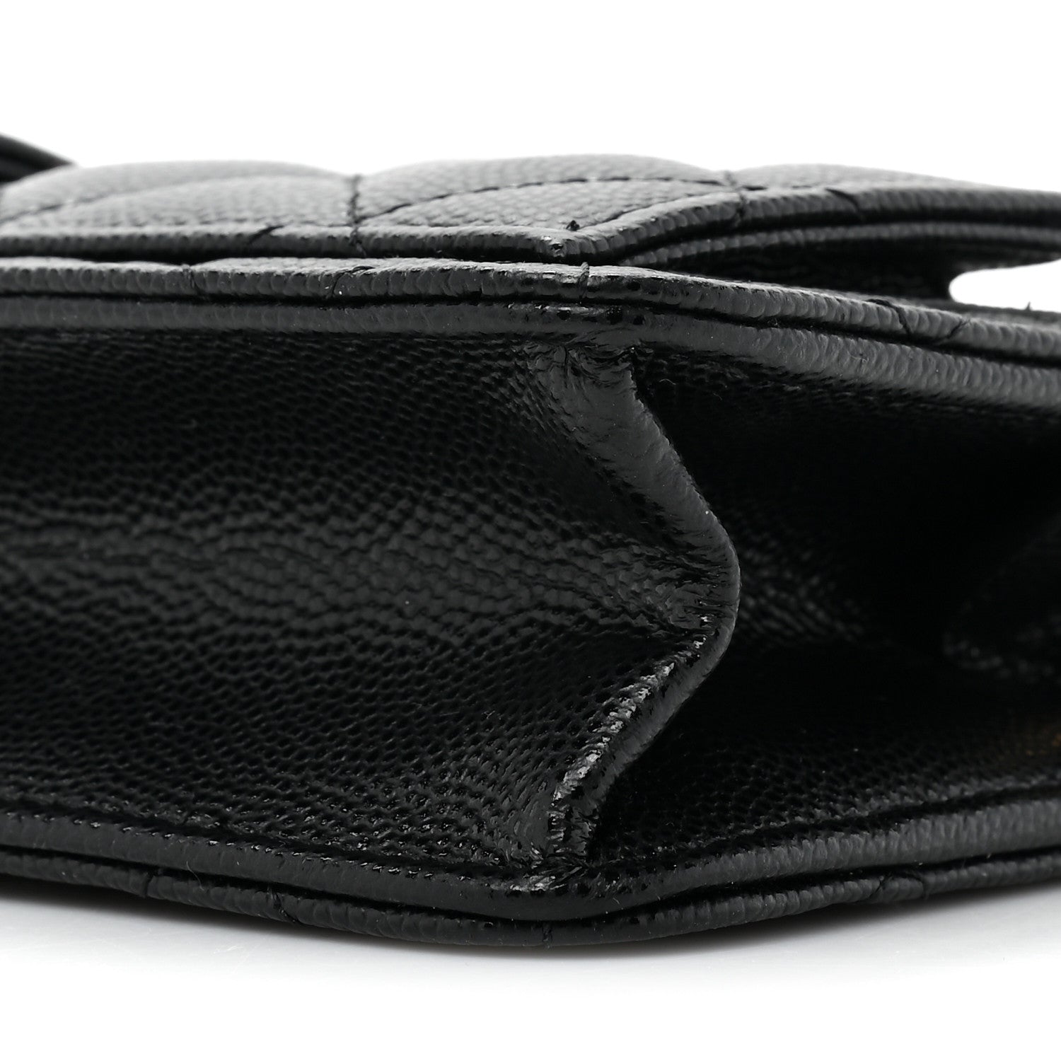 Chanel Caviar Quilted Polly Pocket Pouch Black 8 of 9