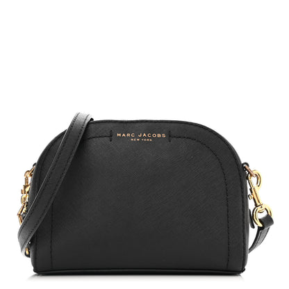 Marc Jacobs Saffiano Playback Boxed Dome Crossbody Black 1 of 14