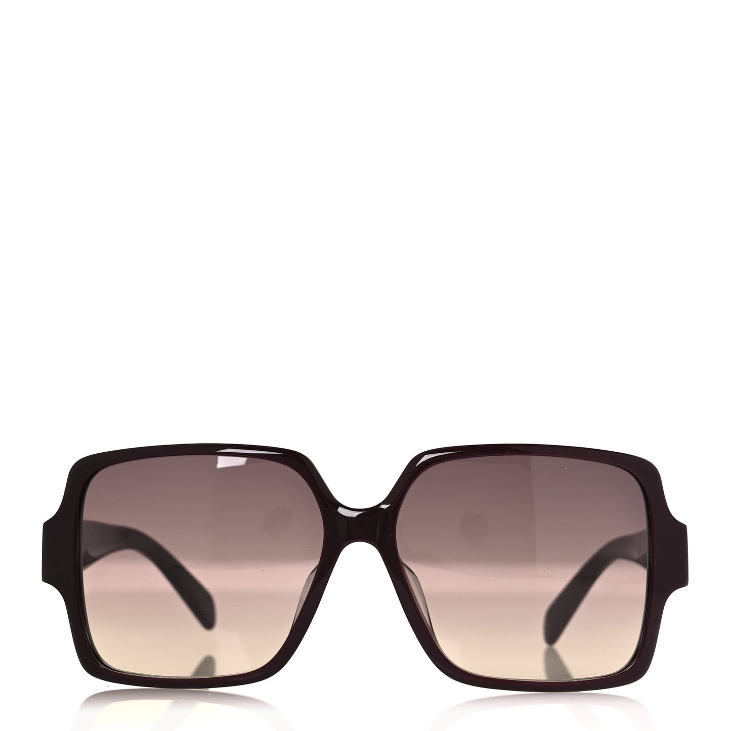 Acetate Triomphe 16 Sunglasses CL40316U Shiny Bordeaux