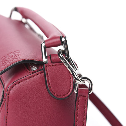 Loewe Calfskin Mini Puzzle Bag Raspberry 9 of 10