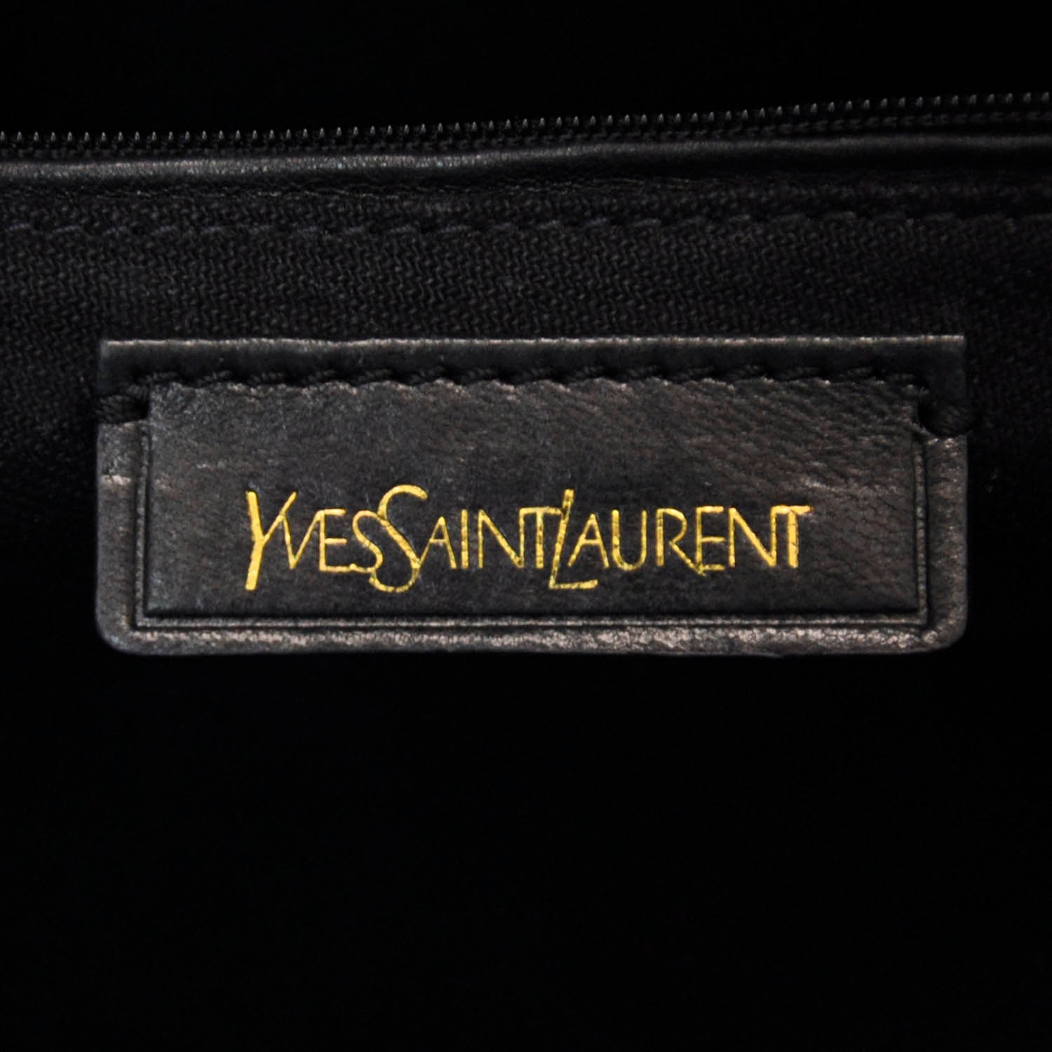 Saint Laurent Leather Large Cabas Chyc Blue 7 of 9