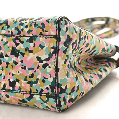 Fendi Nappa Printed Mini Peekaboo Iconic Satchel Multicolor 9 of 11