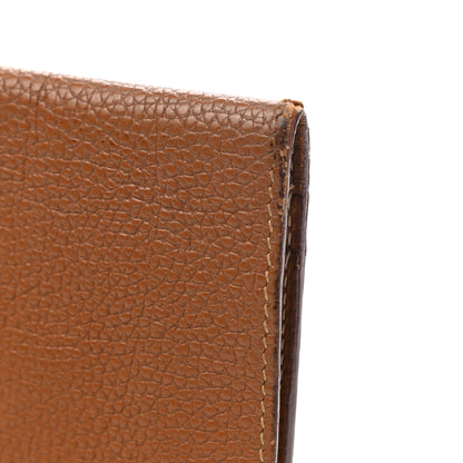 Hermes Togo Dogon Duo Wallet Gold 10 of 10
