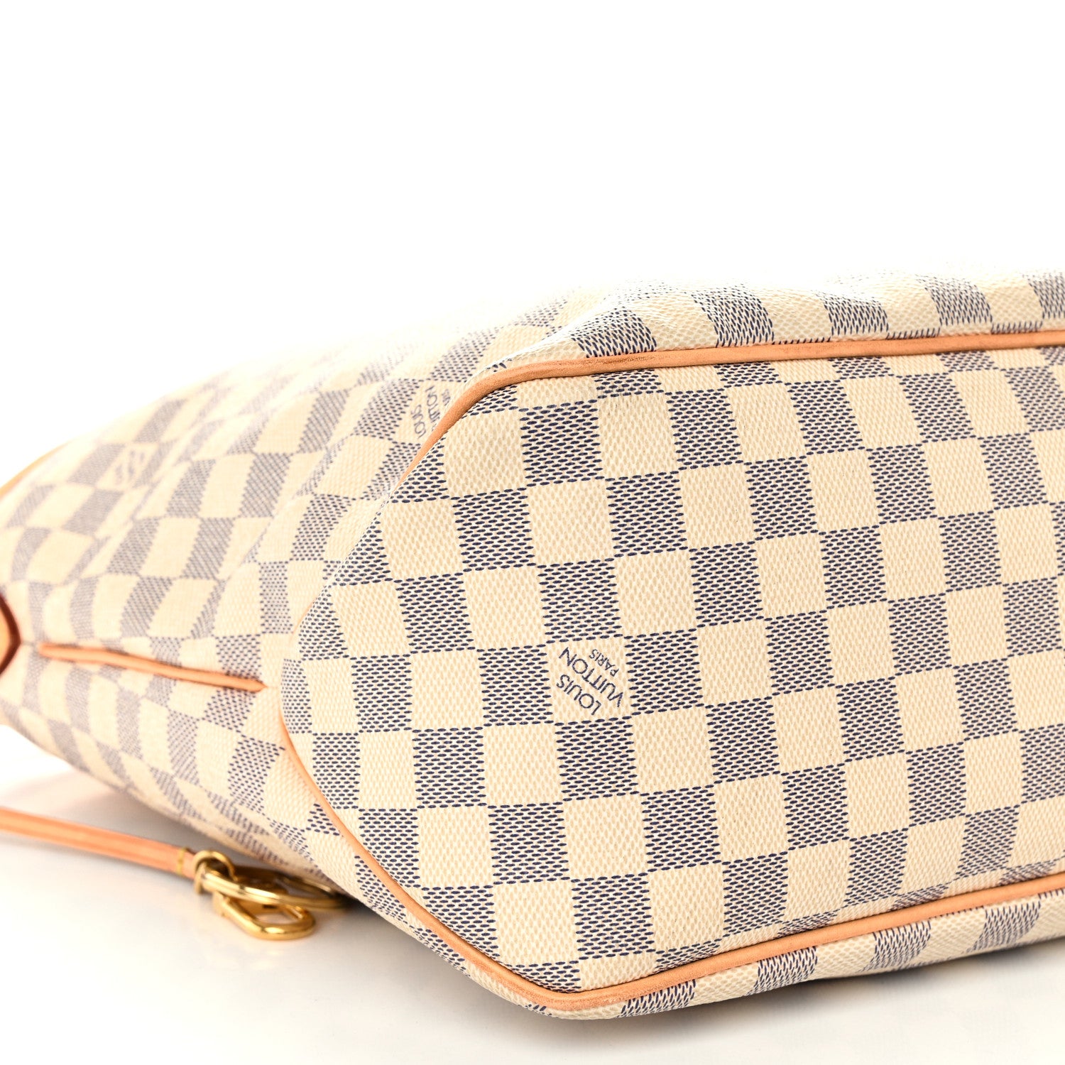 Louis Vuitton Damier Azur Delightful MM Rose Ballerine 8 of 9