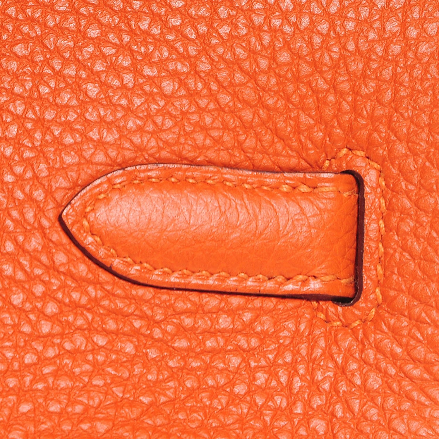 Hermes Togo Birkin 40 Orange 10 of 28