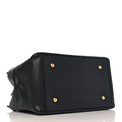 Chanel Caviar Quilted Petit Timeless Tote PTT Black 4 of 10