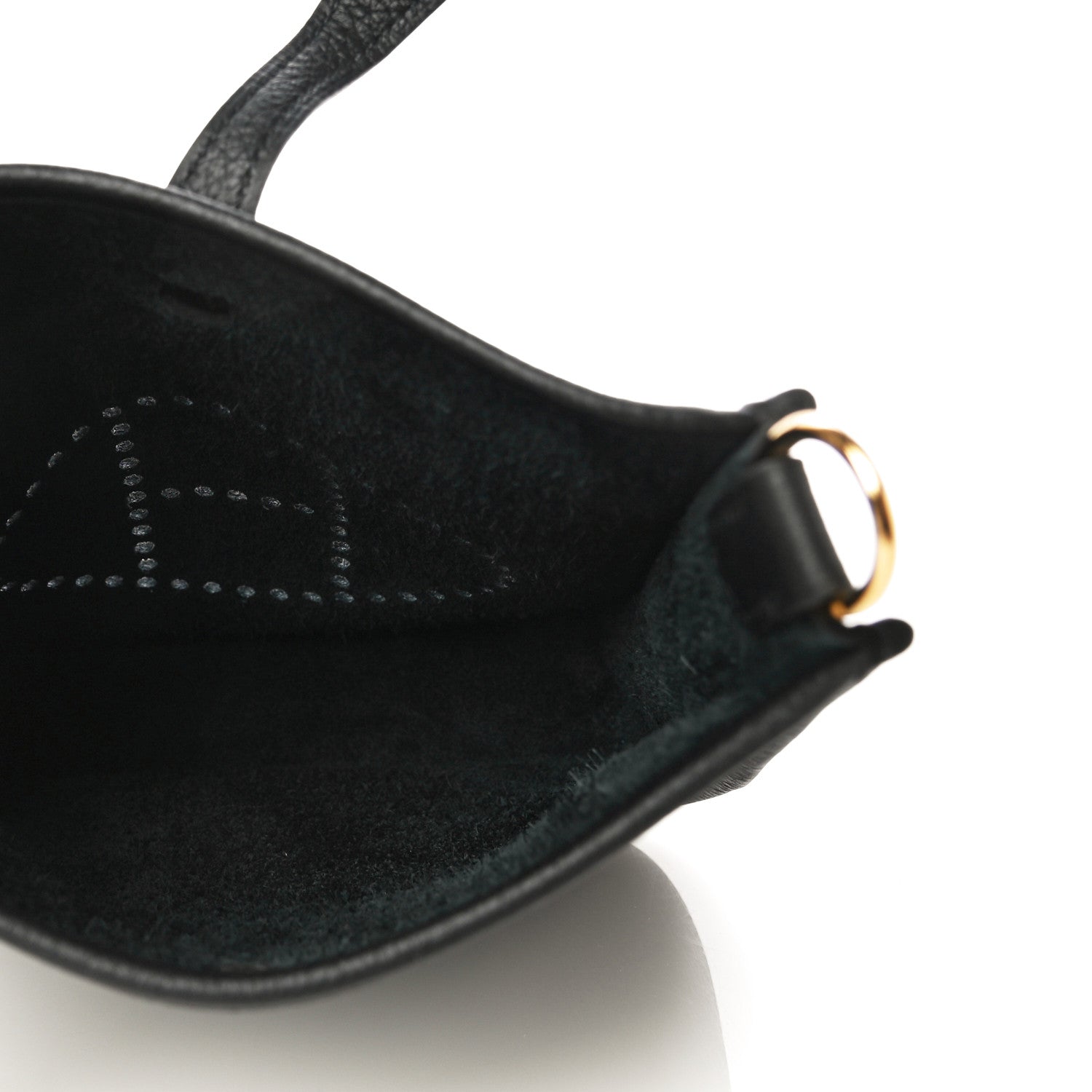 Hermes Taurillon Clemence Evelyne TPM Black 4 of 10