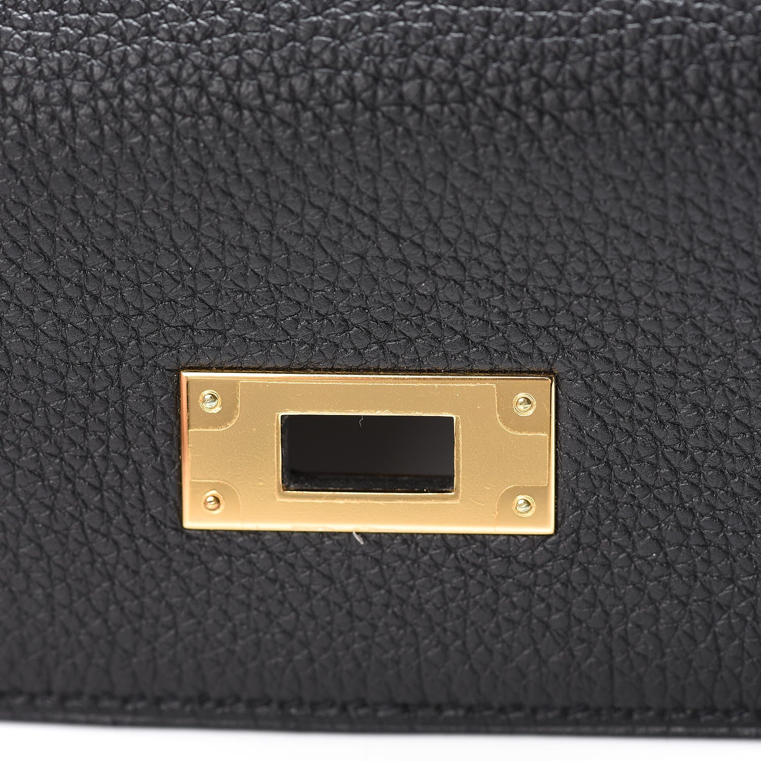 Hermes Togo Kelly Retourne 28 Black 25 of 40