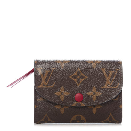 Louis Vuitton Monogram Rosalie Coin Purse Fuchsia 1 of 8