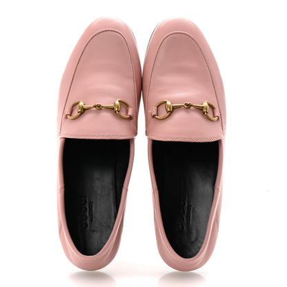 Gucci Lambskin Womens Brixton Horsebit Loafers 35.5 Perfect Pink 2 of 10