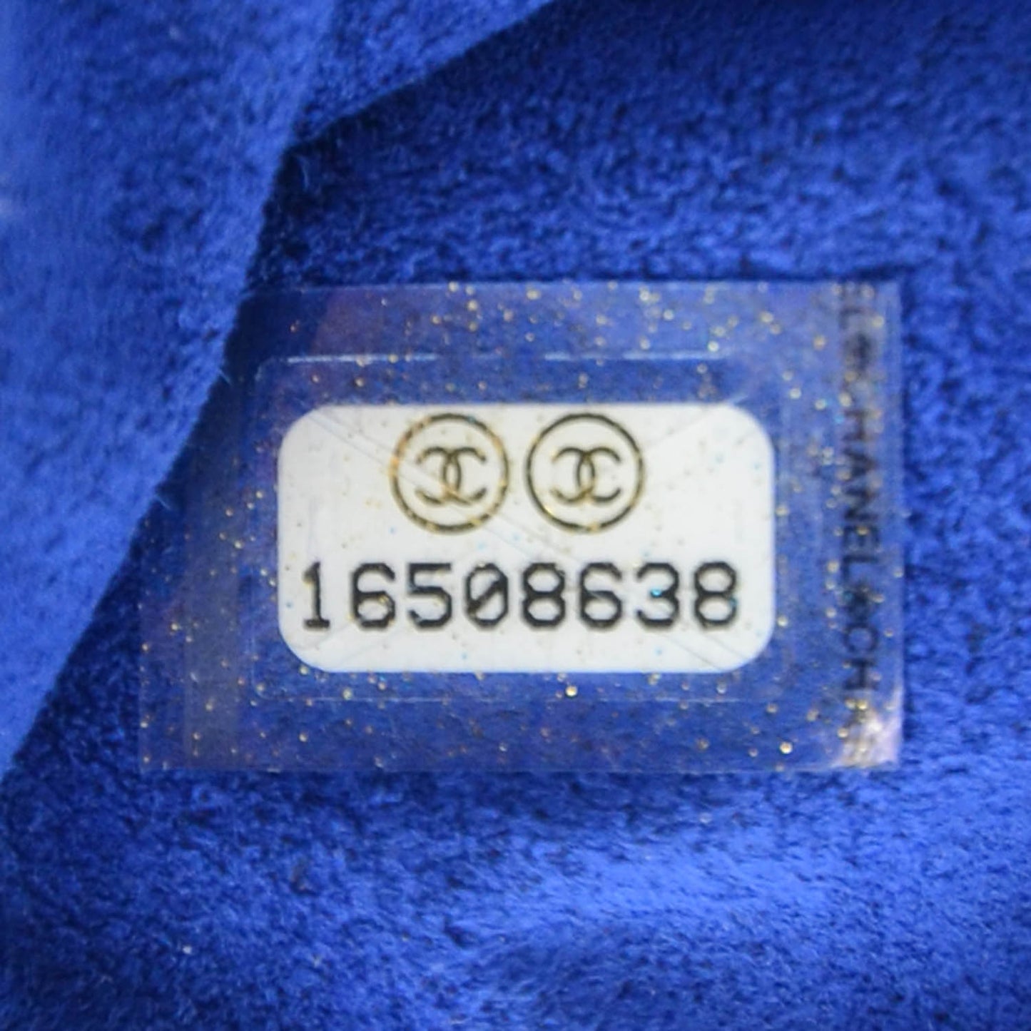 Patent Card Case and Bill Holder Bright Blue