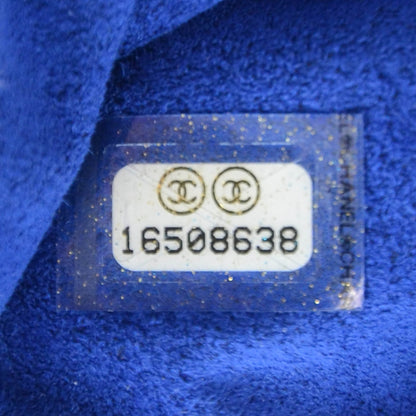 Chanel Patent Card Case and Bill Holder Bright Blue 5 of 6