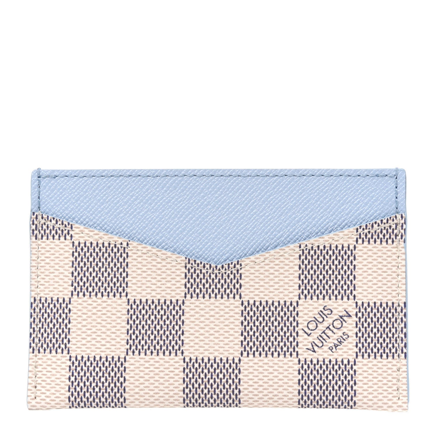 Louis Vuitton Damier Azur Daily Card Holder Olympe Blue 1 of 4
