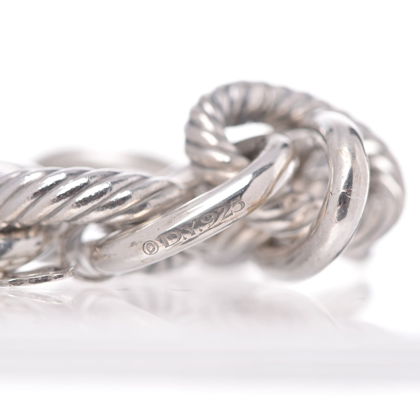 Sterling Silver 17mm Extra Large Oval Link Bracelet