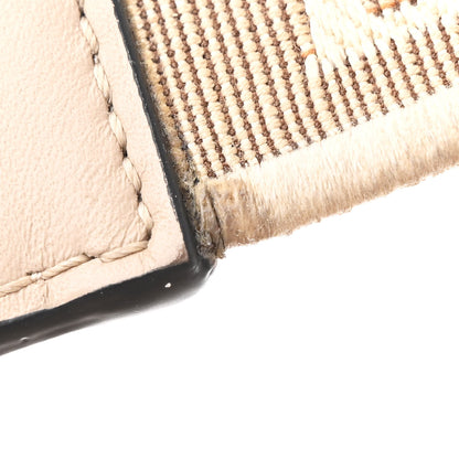 Loewe Soft Calfskin Jacquard Small Gate Crossbody Bag Sand 11 of 12