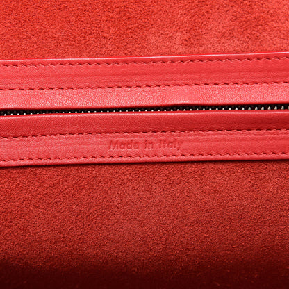 Celine Supple Calfskin Medium Phantom Luggage Vermillion 6 of 18