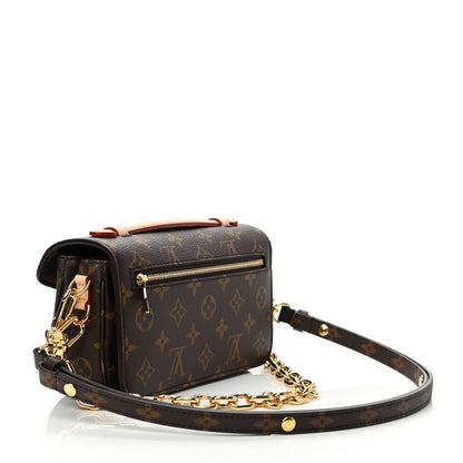 Louis Vuitton Monogram Pochette Metis East West 3 of 8