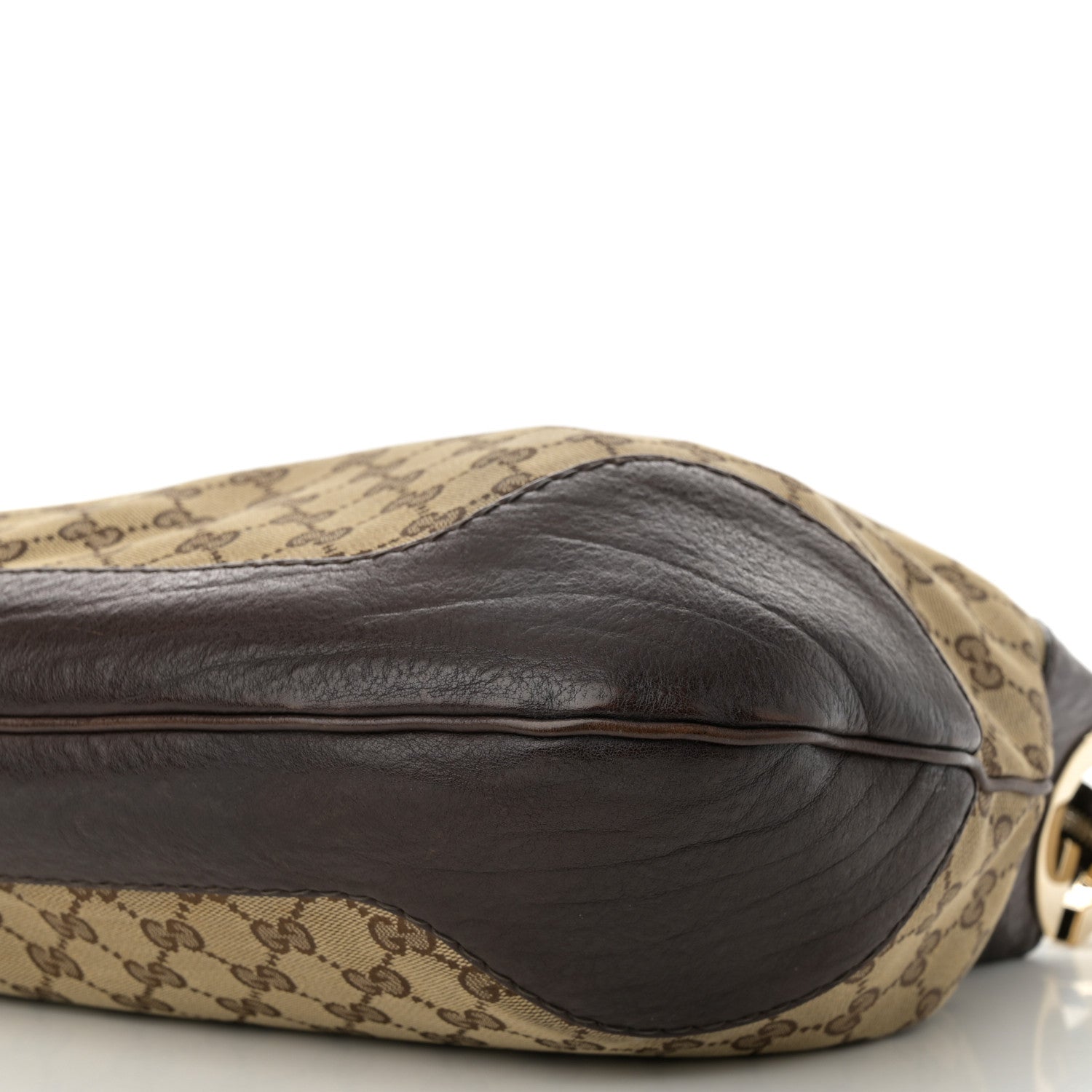 Gucci Monogram Medium Charlotte Hobo Brown 10 of 18