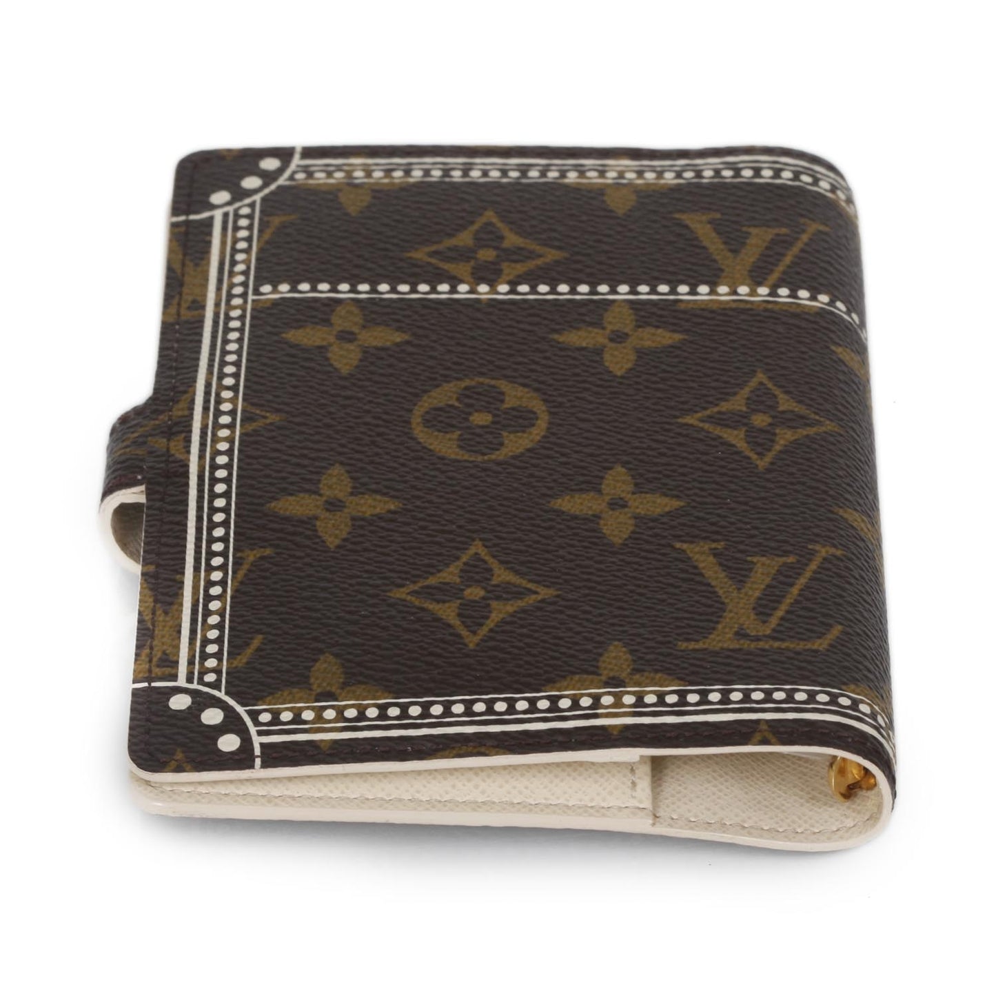 Monogram Malle Blanche Small Ring Agenda PM