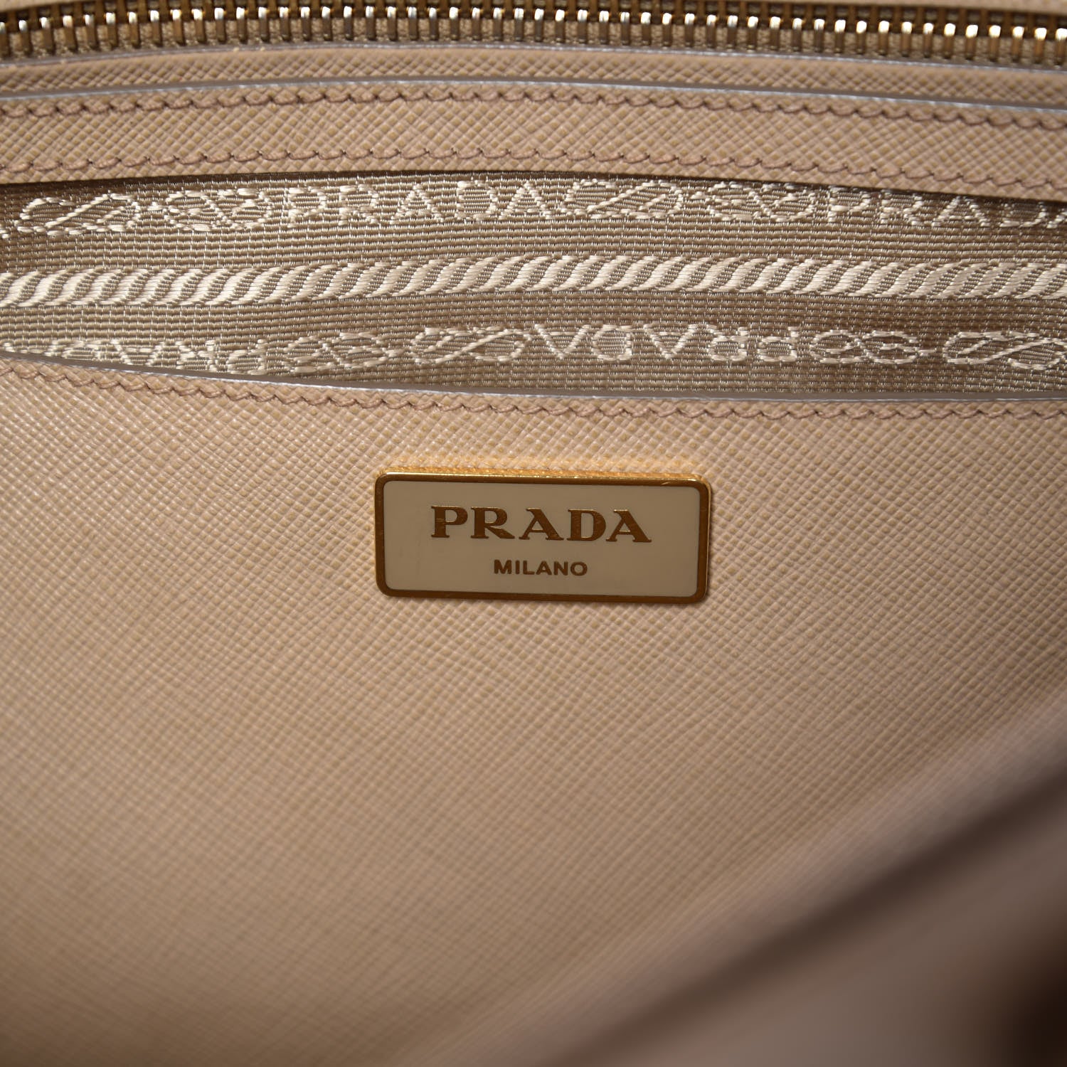 Prada Saffiano Medium Galleria Double Zip Tote Sabbia 6 of 17