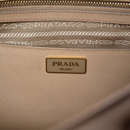 Prada Saffiano Medium Galleria Double Zip Tote Sabbia 6 of 17